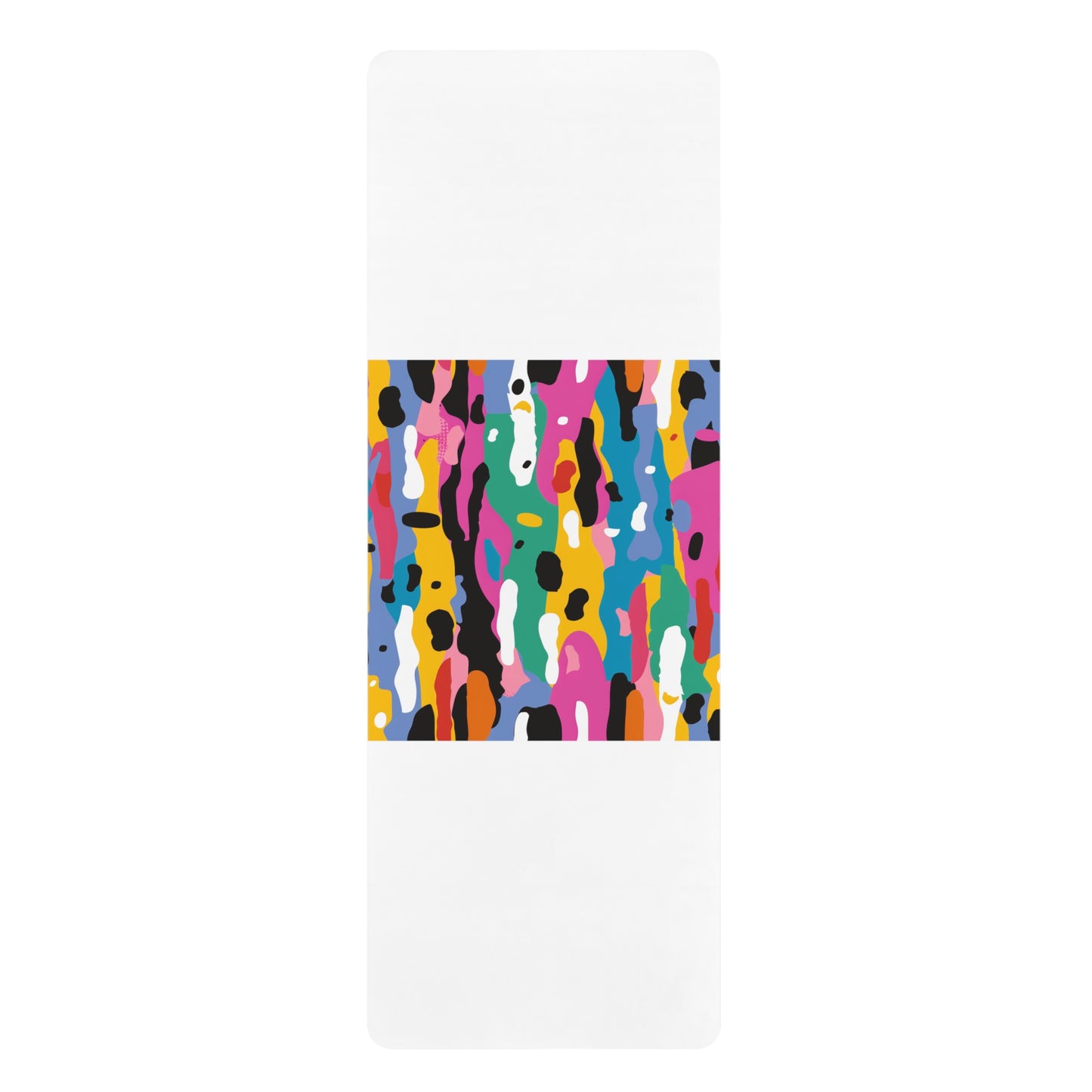 Vibrant Abstract Yoga Mat | Home Decor | Home & Living, Mother's Day, Rugs & Mats, Sports, Spring Essentials, Sublimation, Summer Picks, TikTok | Prints with Passion