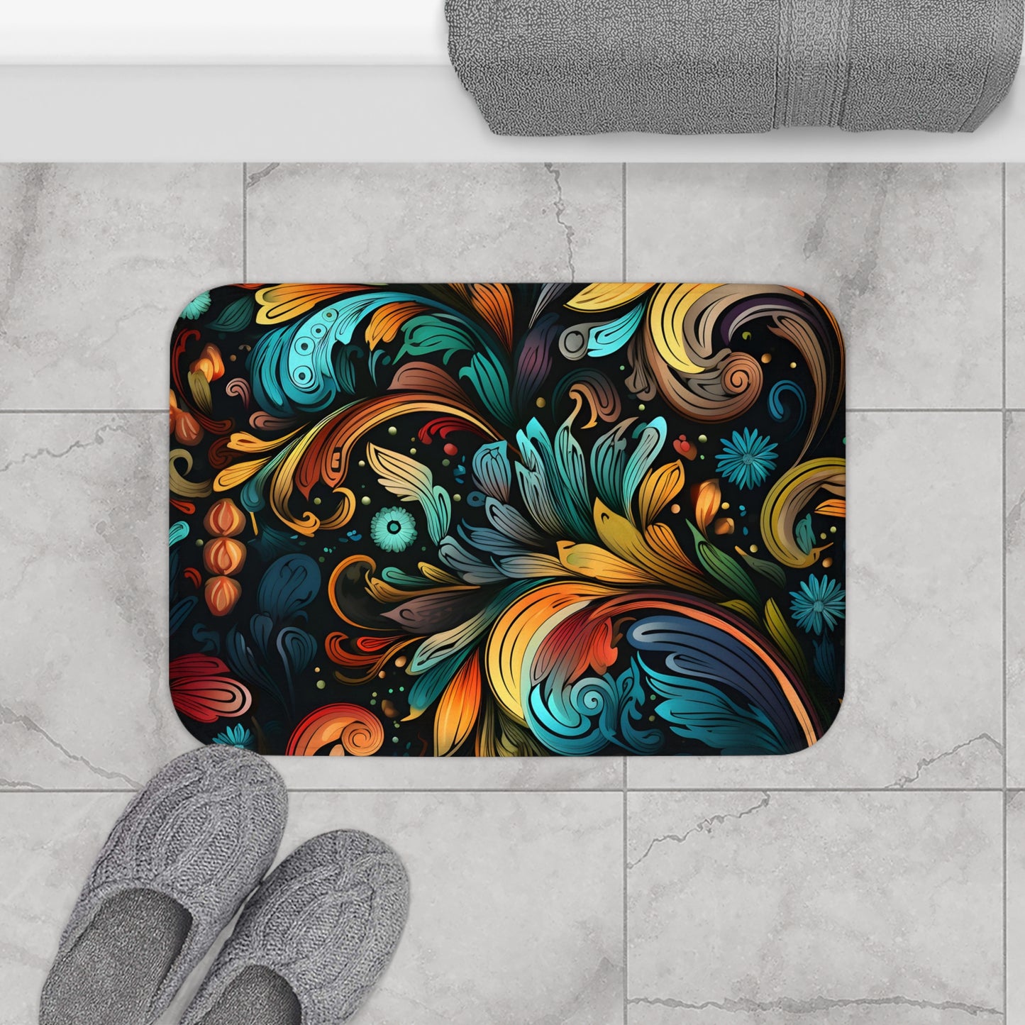 Tessellation Bath Mat | Bath Mats | Bath, Bathroom, Home & Living, Indoor, Sublimation | Prints with Passion