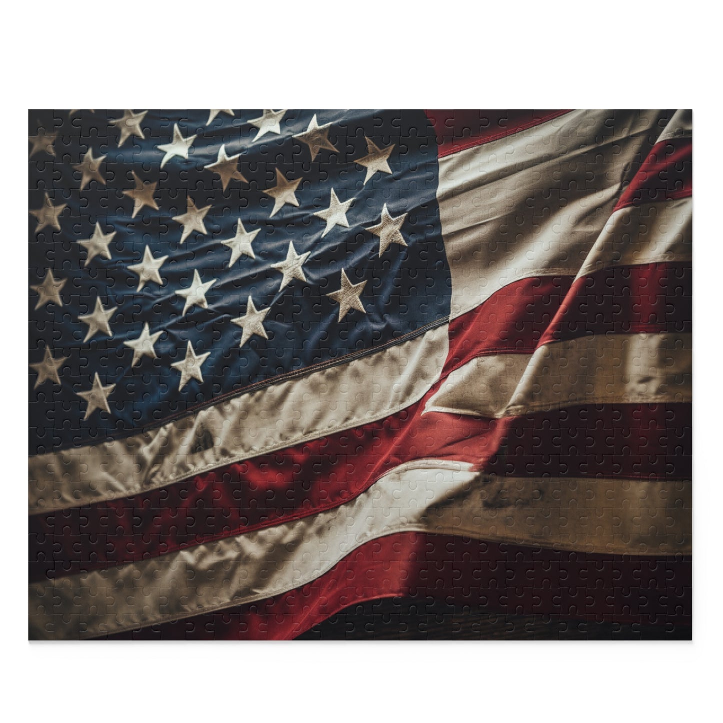 USA Flag Jigsaw Puzzle | Puzzle | Back-to-School, Fall Picks, Games, Holiday Picks, Home & Living, Puzzles, TikTok, Valentine's Day, Valentine's Day Picks | Prints with Passion