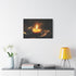 Burning Candle Made of Galaxies — Canvas Wall Art — Product Detail View 7