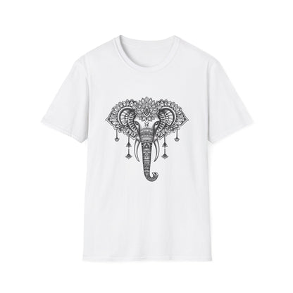 Soulful Journey: A Mandala Elephant of Wisdom and Grace