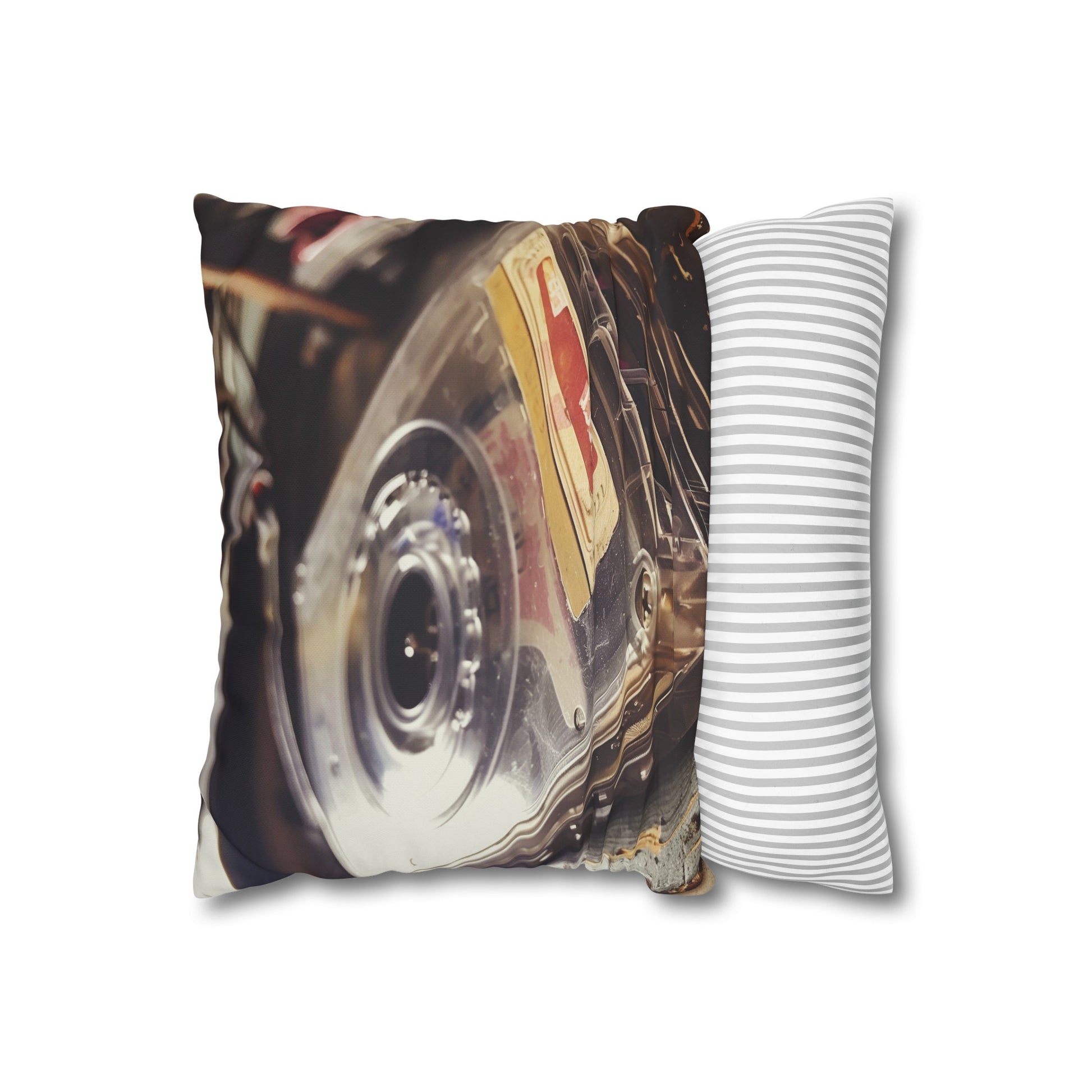 "Vintage Cassette Tape Retro Tapestry Pillowcase - High-quality and stylish pillowcase perfect for all seasons. Makes a great gift!"