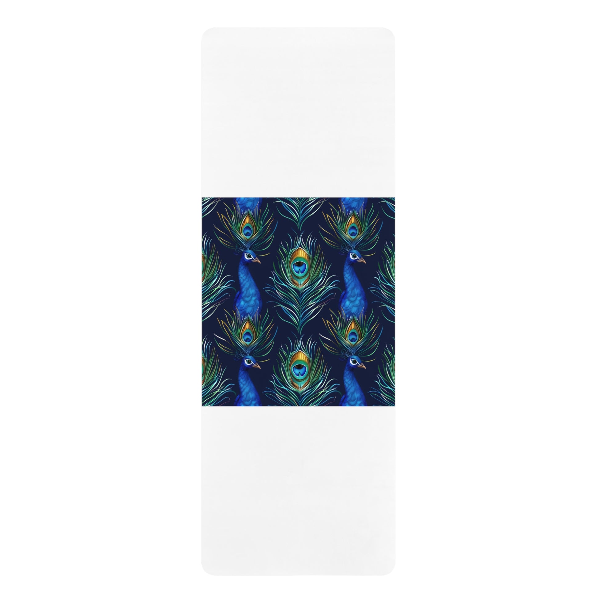 Peacock Paradise Yoga Mat | Home Decor | Home & Living, Mother's Day, Rugs & Mats, Sports, Spring Essentials, Sublimation, Summer Picks, TikTok | Prints with Passion