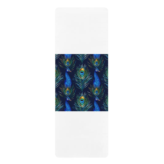 Peacock Paradise Yoga Mat | Home Decor | Home & Living, Mother's Day, Rugs & Mats, Sports, Spring Essentials, Sublimation, Summer Picks, TikTok | Prints with Passion