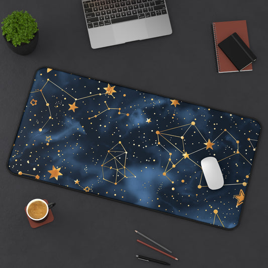 Starry Night Desk Mat | Desk Mat | Accessories, Back-to-School, Desk, Fall Bestsellers, Home & Living, Mouse pad, Mouse Pads, Mousepad, Seasonal Picks, Stationery, TikTok | Prints with Passion