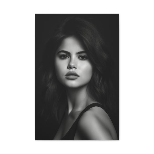 Selena: A Portrait of Grace and Strength Canvas: Selena Gomez Sunglasses | Canvas | Art & Wall Decor, Canvas, Fall Picks, Hanging Hardware, Home & Living, Indoor, Top Spring Products, Valentine's Day promotion | Prints with Passion