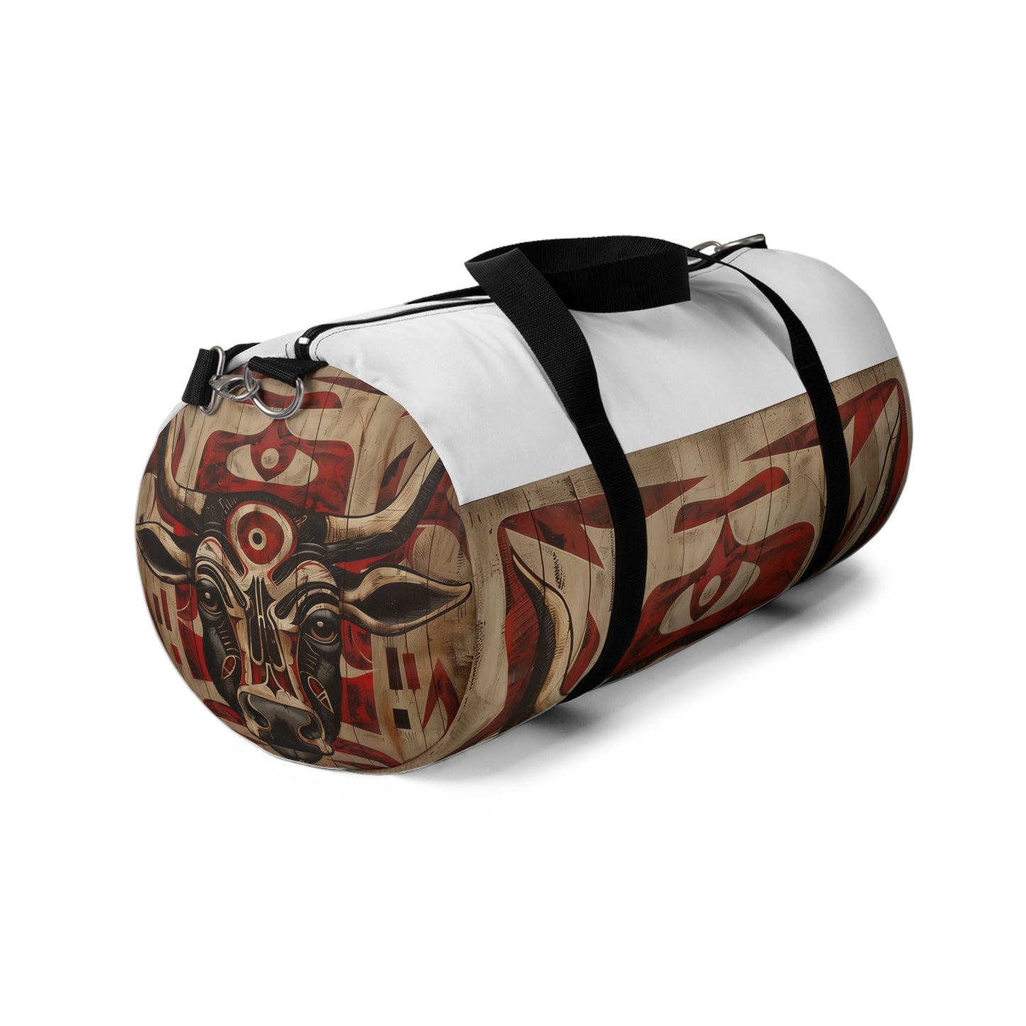 Totem Animal Print Duffel | Duffle Bags | Accessories, All Over Print, AOP, Assembled in the USA, Assembled in USA, Bags, Duffle, Made in the USA, Made in USA | Prints with Passion