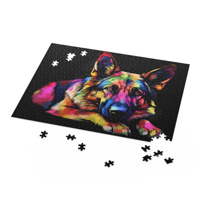 German Shepherd Love Puzzle