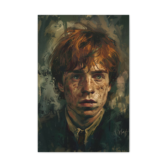 Ron Weasley Wand: Loyalty and Courage on Canvas | Canvas | Art & Wall Decor, Canvas, Fall Picks, Hanging Hardware, Home & Living, Indoor, Top Spring Products, Valentine's Day promotion | Prints with Passion