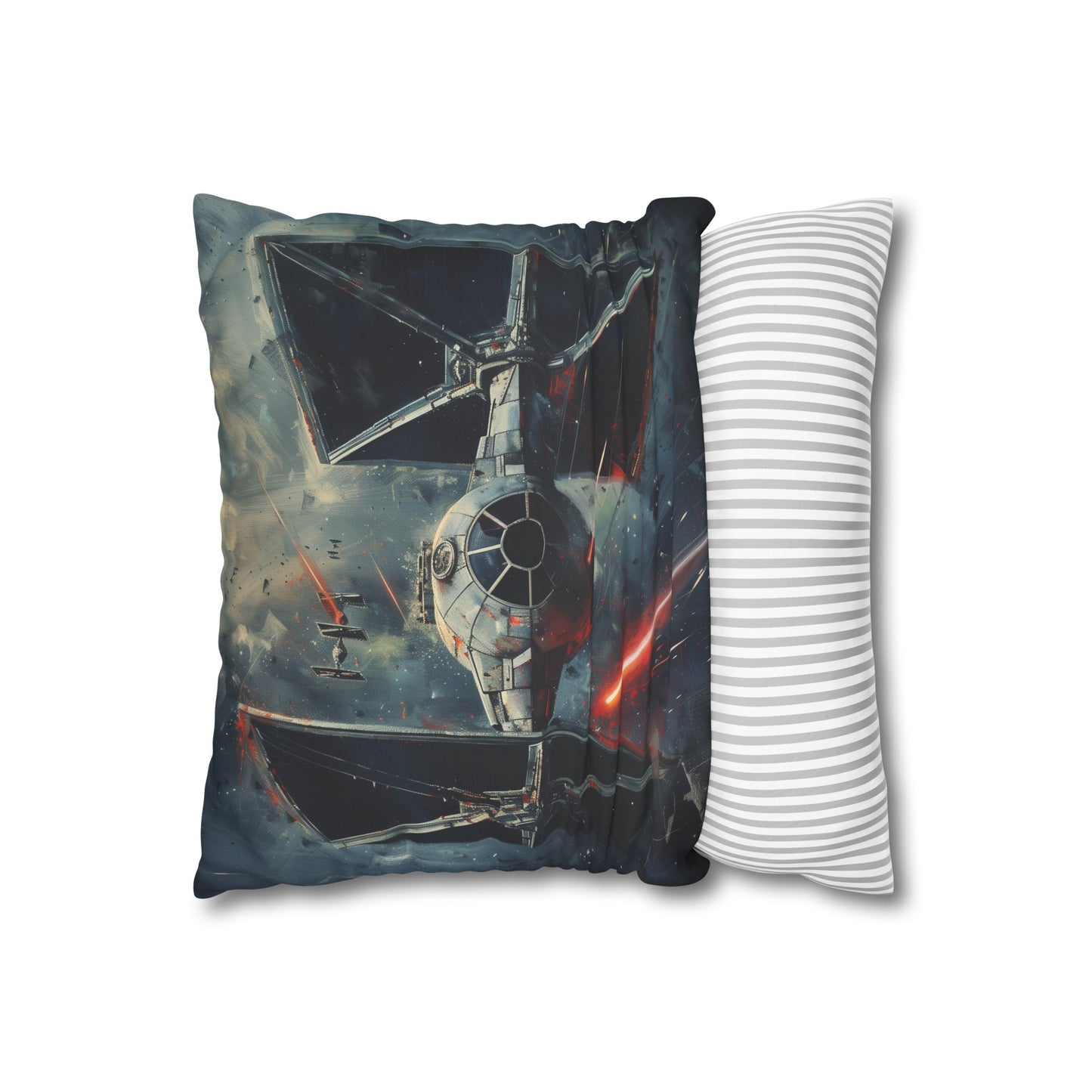 "Imperial Assault TIE Fighter Pillowcase - Galactic Empire design, high-quality material, perfect for Star Wars fans"