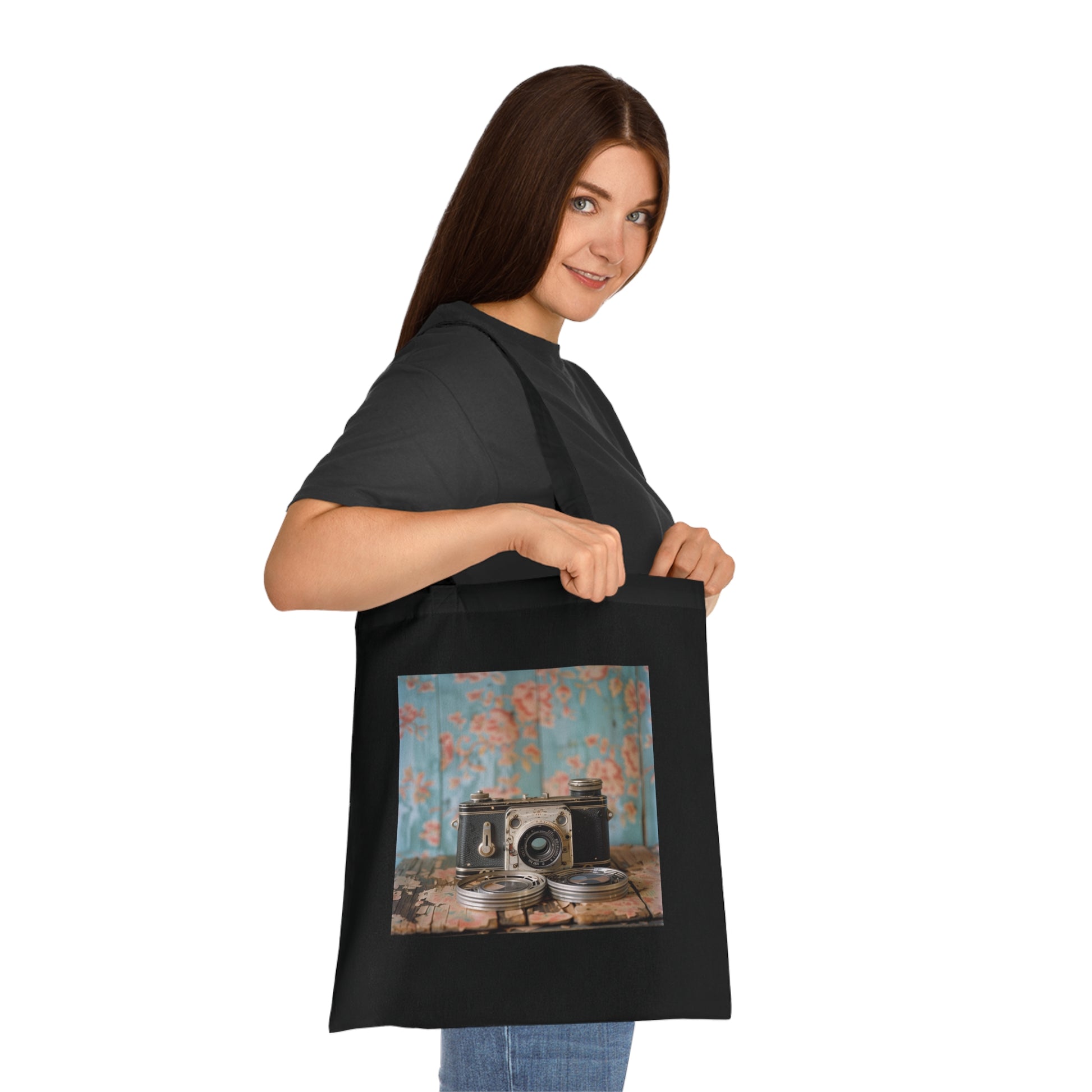 Vintage Shutterbug Tote Bag | Tote Bag | Accessories, Bags, Cotton, DTG, Totes | Prints with Passion