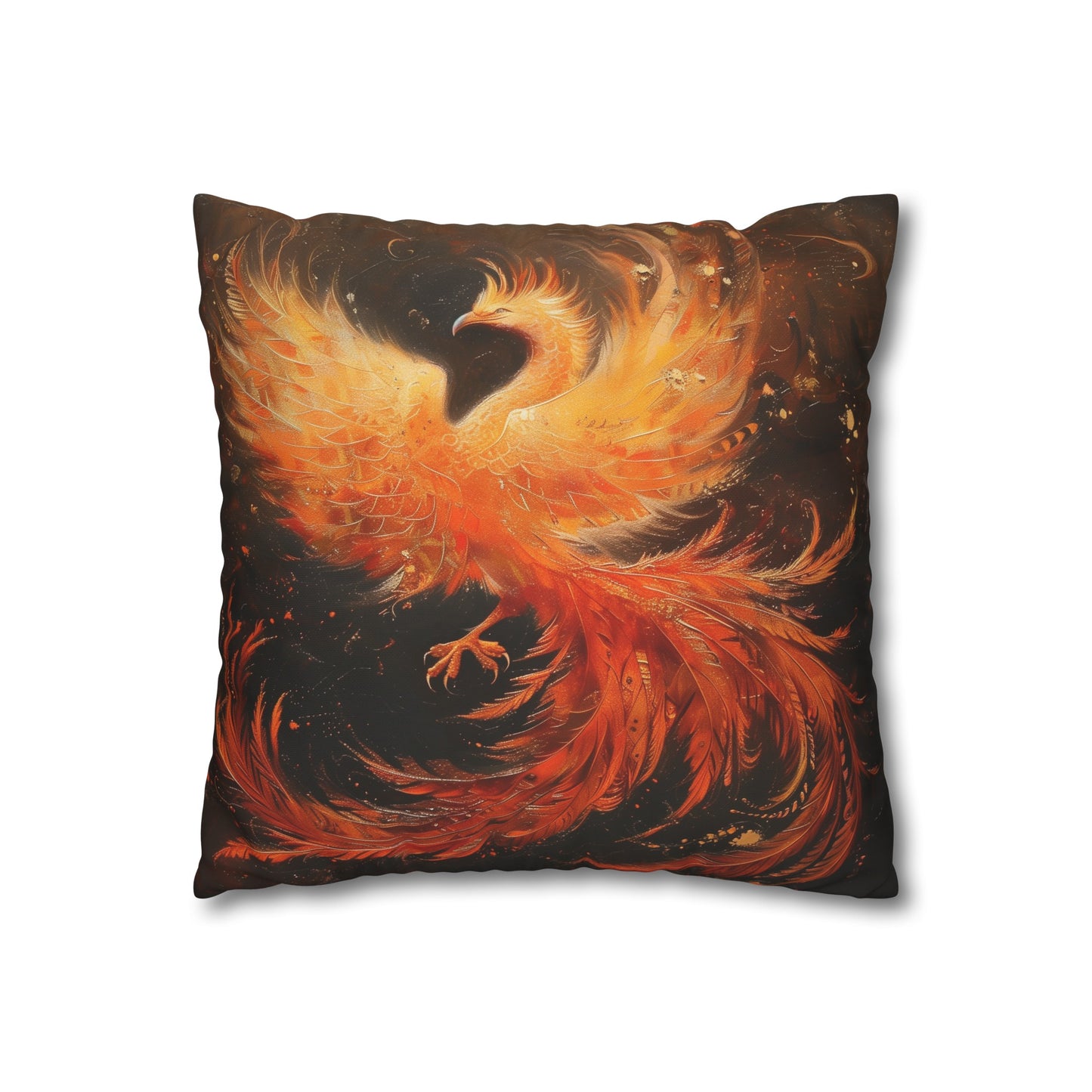 "Phoenix Rising Pillowcase - Mythical Beauty for Transformative Sleep | High-Quality, Comfortable & Stylish | Perfect for All Seasons | Great Gift Option"