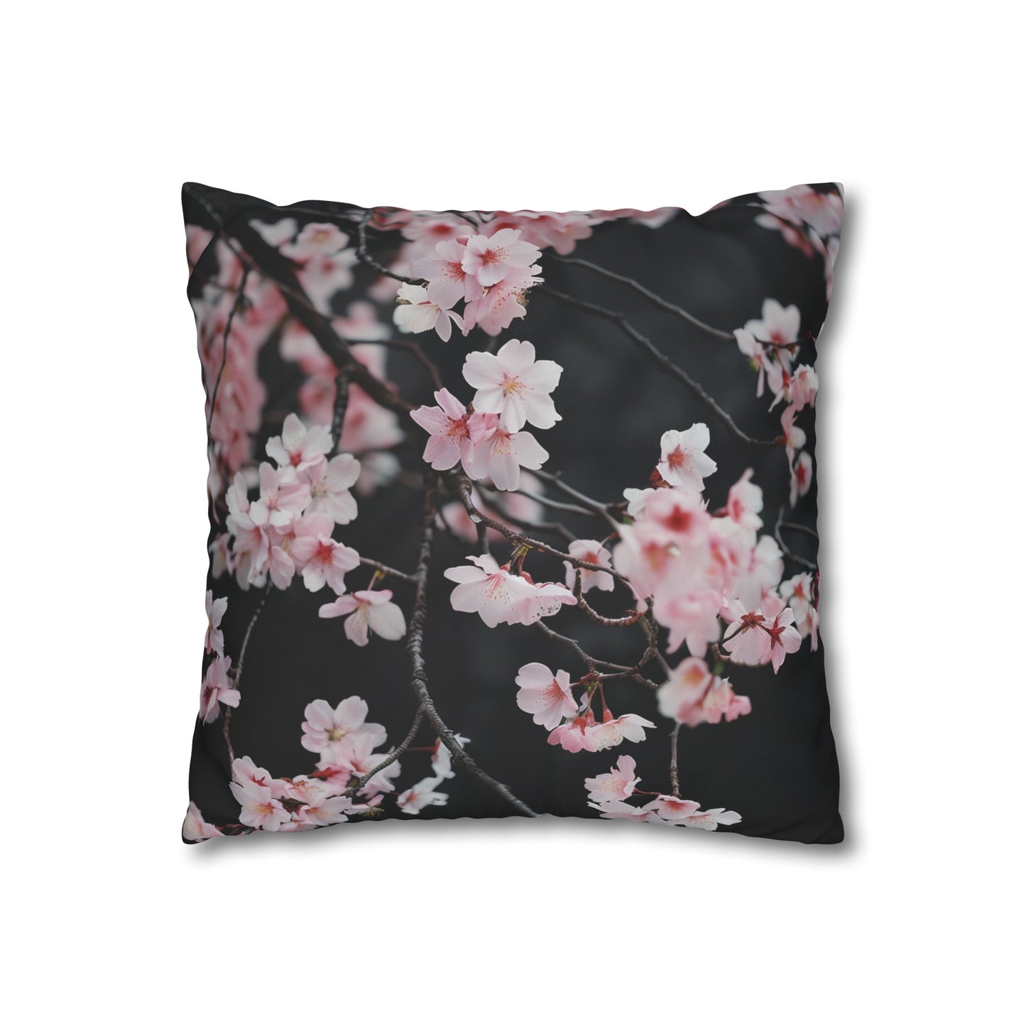 "Soft Pink Cherry Blossom Pillowcase - High-Quality and Stylish Design for All Seasons | Perfect Gift Option"