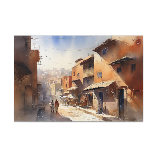 Majestic Marrakesh Canvas: Things to Do in Marrakech | Canvas | Art & Wall Decor, Canvas, Fall Picks, Hanging Hardware, Home & Living, Indoor, Top Spring Products, Valentine's Day promotion | Prints with Passion