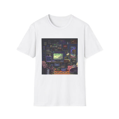 Pixel Power: Retro Gaming Nostalgia T-Shirt