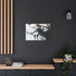 Shadow Creature Rising from Ink Puddle — Canvas Wall Art — Product Detail View 8