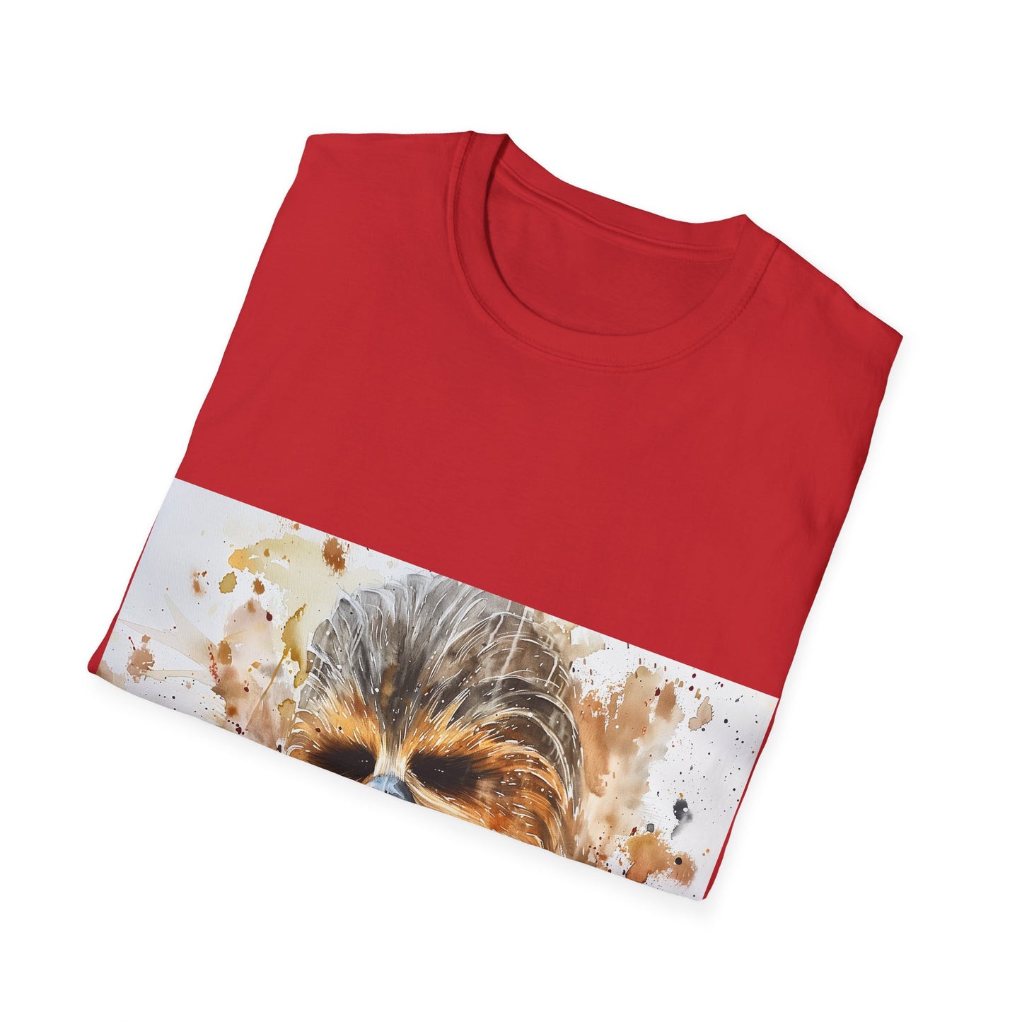 Chewbacca Watercolor Tshirt: Furry Fashion