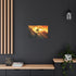Surfer Riding Waves of Fire — Canvas Wall Art — Product Detail View 5