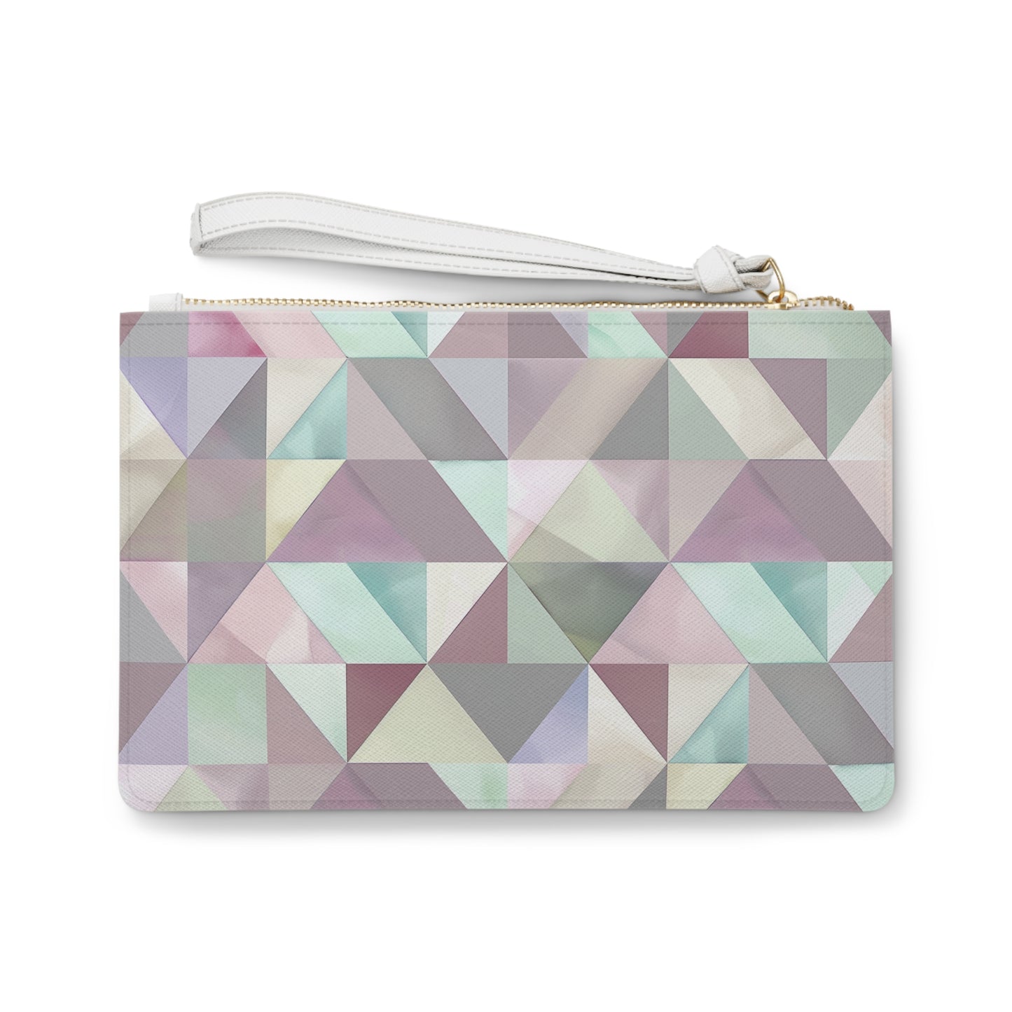 Pastel Geometrics Clutch Bag