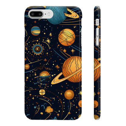 Celestial Dreams: Whimsical Star and Moon Phone Case