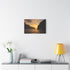 Maya Bay Tropical Limestone Cliffs Sunset Stretched Canvas Wall Art - Product in Use Lifestyle View | Prints With Passion