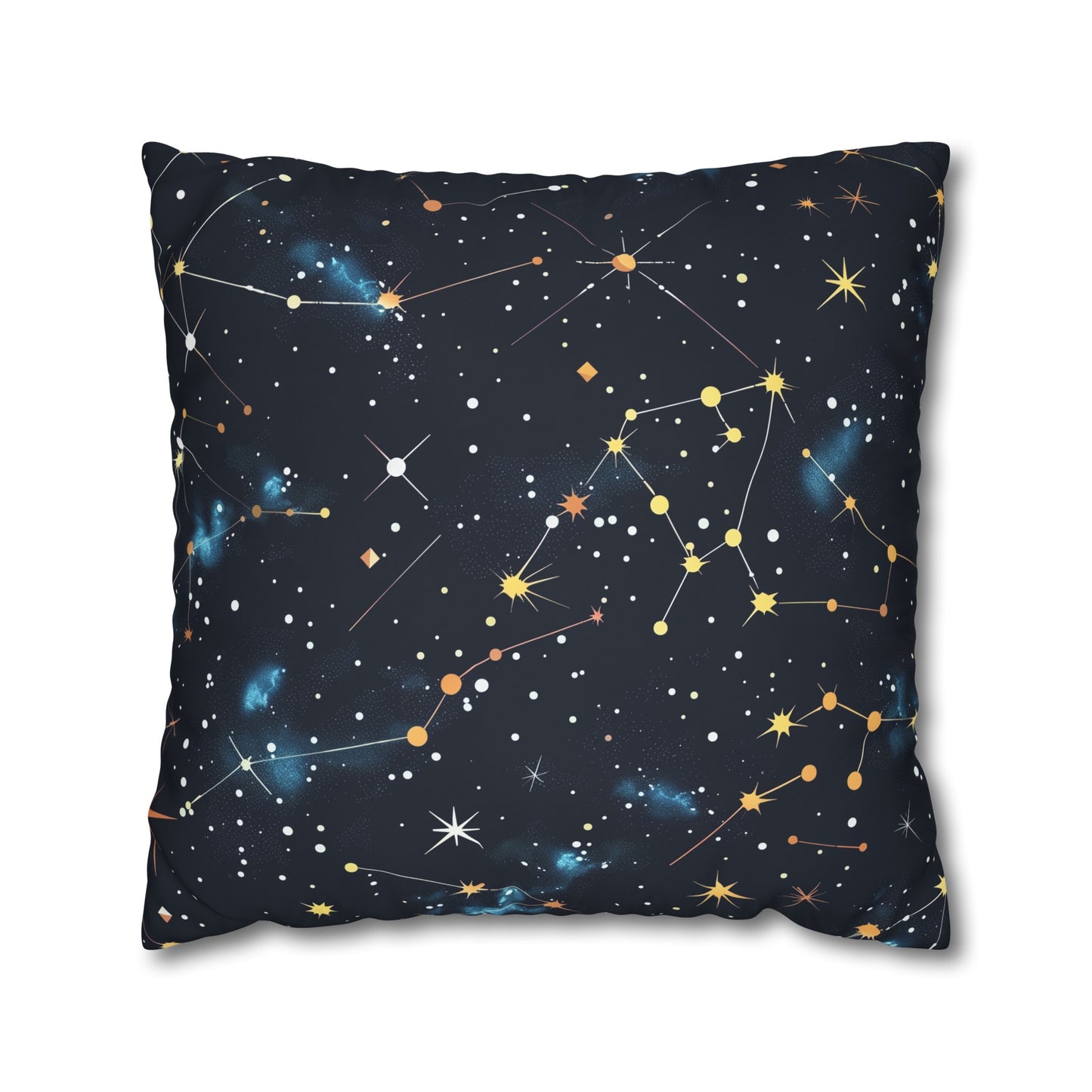 "Experience cosmic bliss with our Constellation Stars pillow case for a dreamy night's sleep."