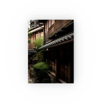 "Kyoto Whispers Journal of Old Japan - High-quality, versatile, and stylish journal inspired by traditional Japanese beauty. Perfect gift for all seasons. Shop now!"