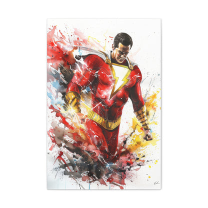 Shazam Pop: The Power of Six Gods Canvas | Canvas | Art & Wall Decor, Canvas, Fall Picks, Hanging Hardware, Home & Living, Indoor, Top Spring Products, Valentine's Day promotion | Prints with Passion