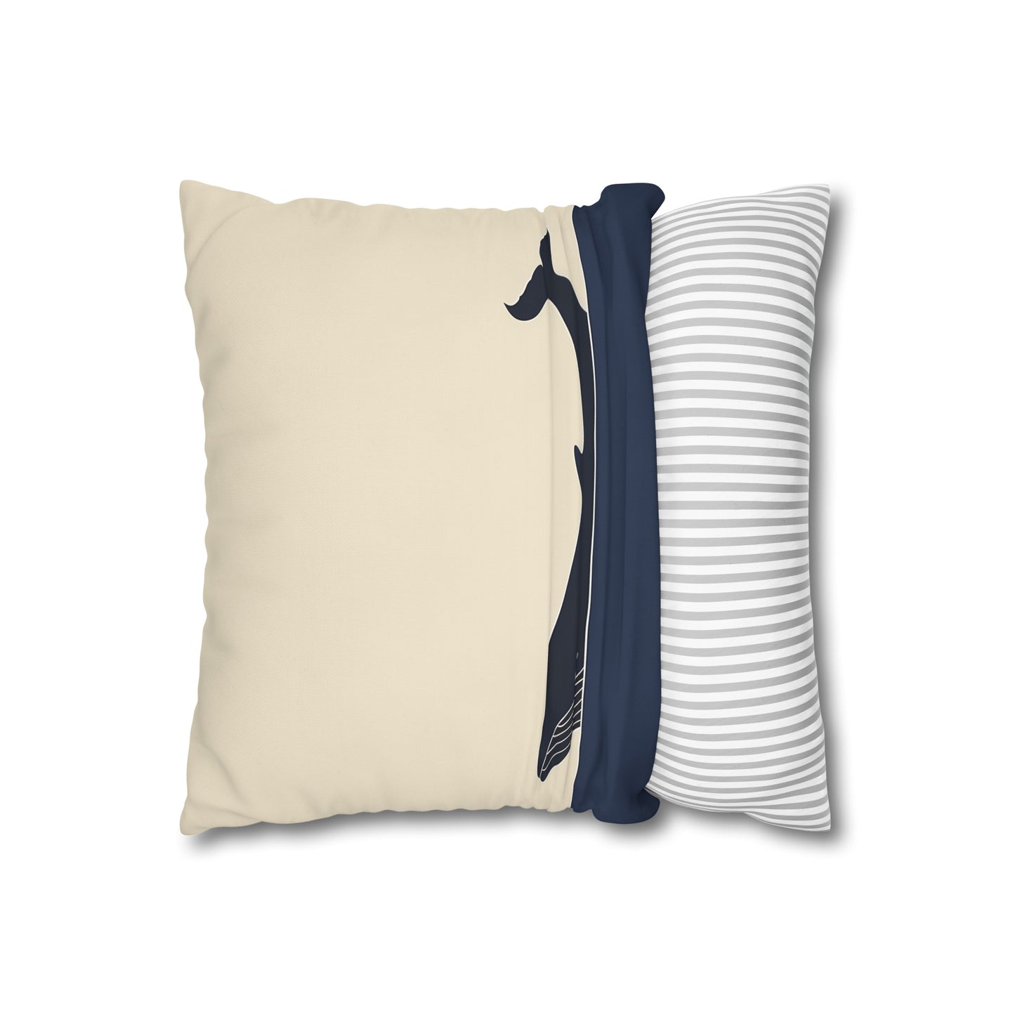 "Whale Song Pillowcase - High-quality, stylish design for all seasons. Perfect gift for ocean lovers."