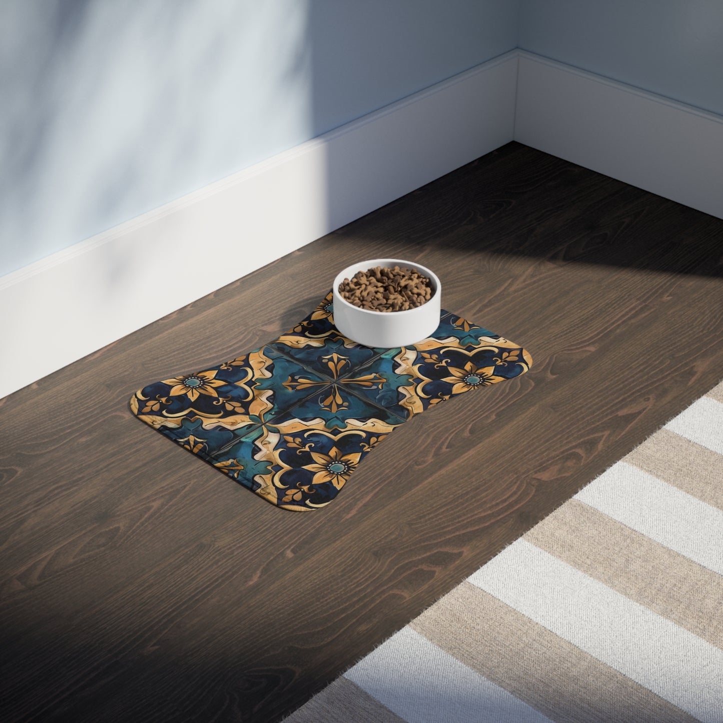 Luxury Artisan Tile Pet Mat