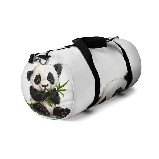 Panda Bamboo Duffel Bag | Duffle Bags | Accessories, All Over Print, AOP, Assembled in the USA, Assembled in USA, Bags, Duffle, Made in the USA, Made in USA | Prints with Passion