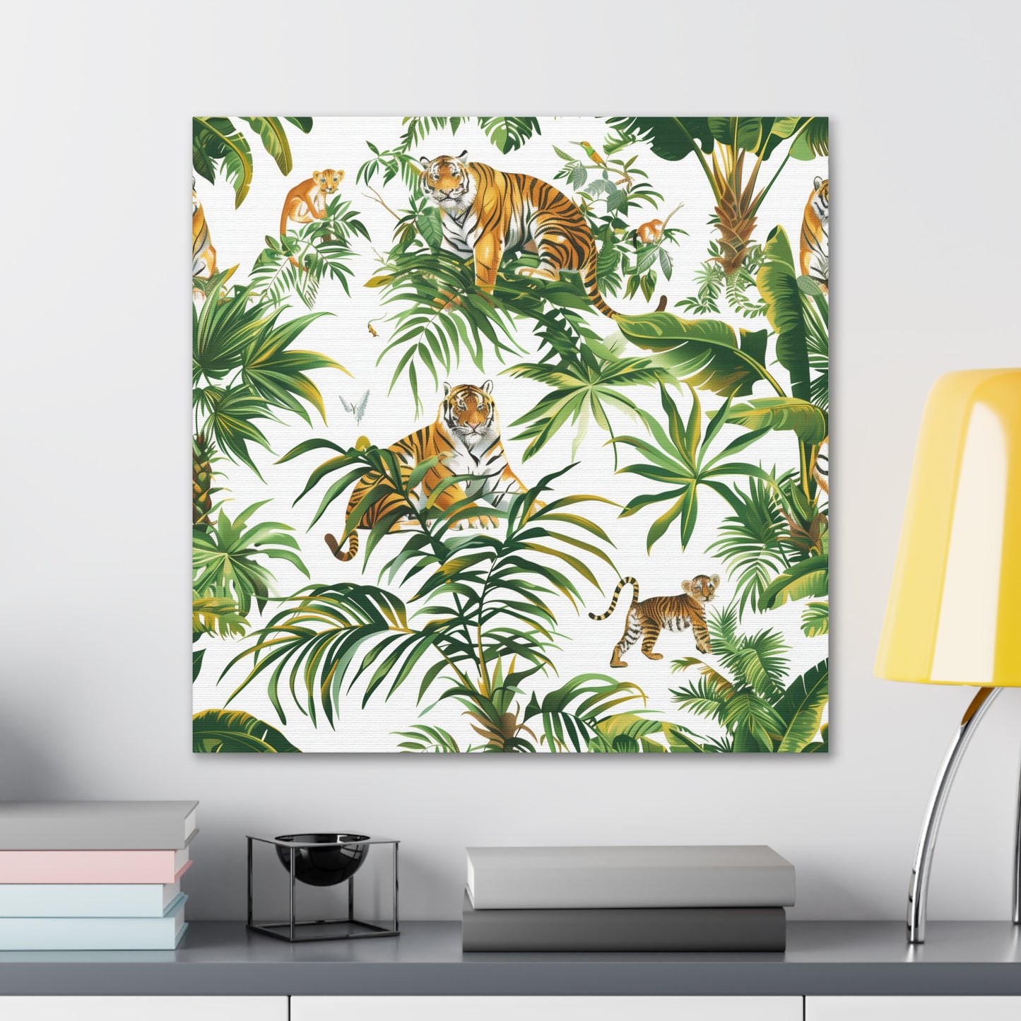 Tiger Jungle Safari Canvas Print