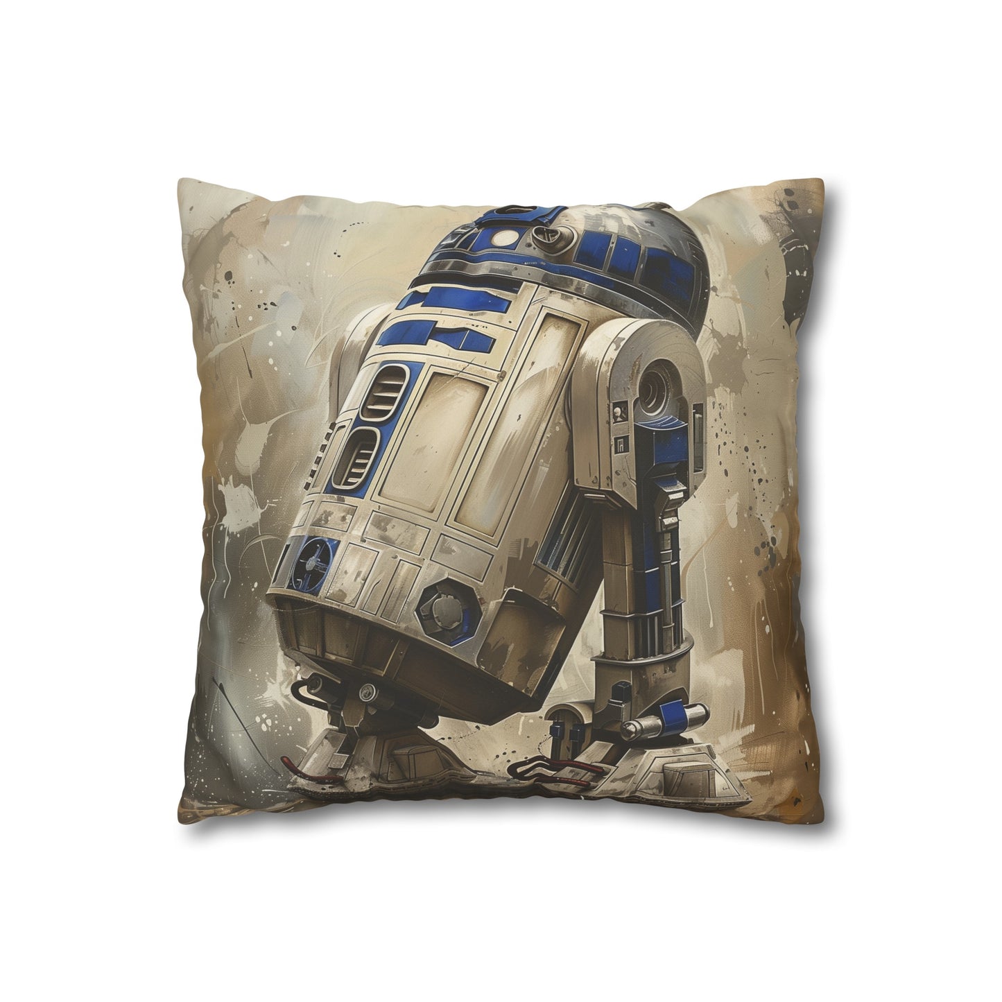 "Stylish Astromech Dreams R2-D2 Pillowcase - Perfect for Star Wars Fans | High-Quality & Comfortable Material - Great Gift for All Seasons"