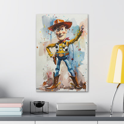 Toy Story Wall Art of Woody: A Toy Story Icon For Sale