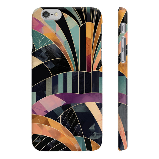 Art Deco Elegance: Abstract Pattern Phone Case