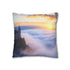 Fantasy Castle Above the Clouds (Edition II) — 40×40 Cushion Cover — Double-Sided Back & Concealed Zip Detail