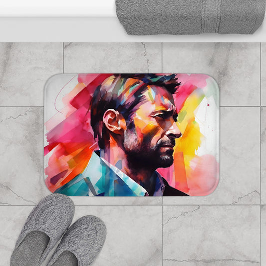 Neon Jackman Bath Mat | Bath Mats | Bath, Bathroom, Home & Living, Indoor, Sublimation | Prints with Passion