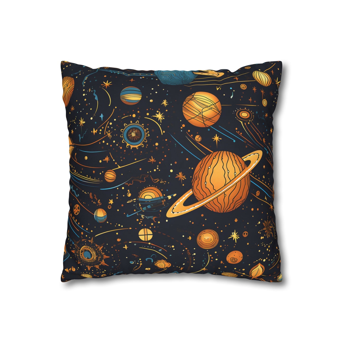 "Whimsical Celestial Dreamscape Pillowcase - Sleep among the stars with this magical and stylish bedding. Perfect for all seasons. Makes a great gift. Shop now!"