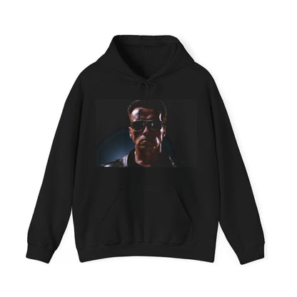 this hoodie is perfect for fans of the Terminator franchise and fitness enthusiasts alike. Stay stylish and strong with this versatile hoodie perfect for all seasons. Makes a great gift for any action movie hero fan. Check out the rest of our shop for more exclusive designs! Thank you for visiting our store.