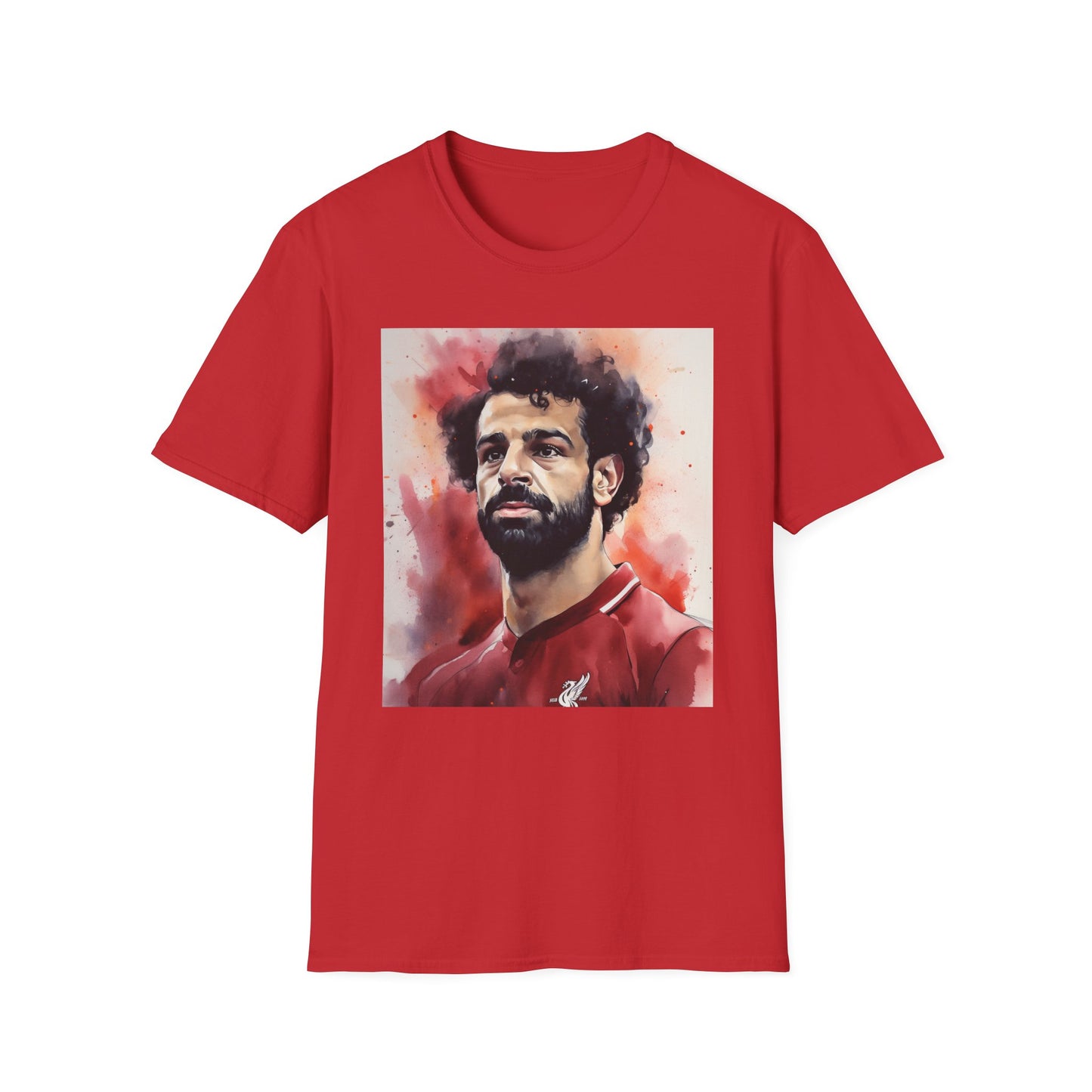 🎨 Pharaonic Flair: A Watercolor Masterpiece of Salah's Brilliance ⚽️🇪🇬