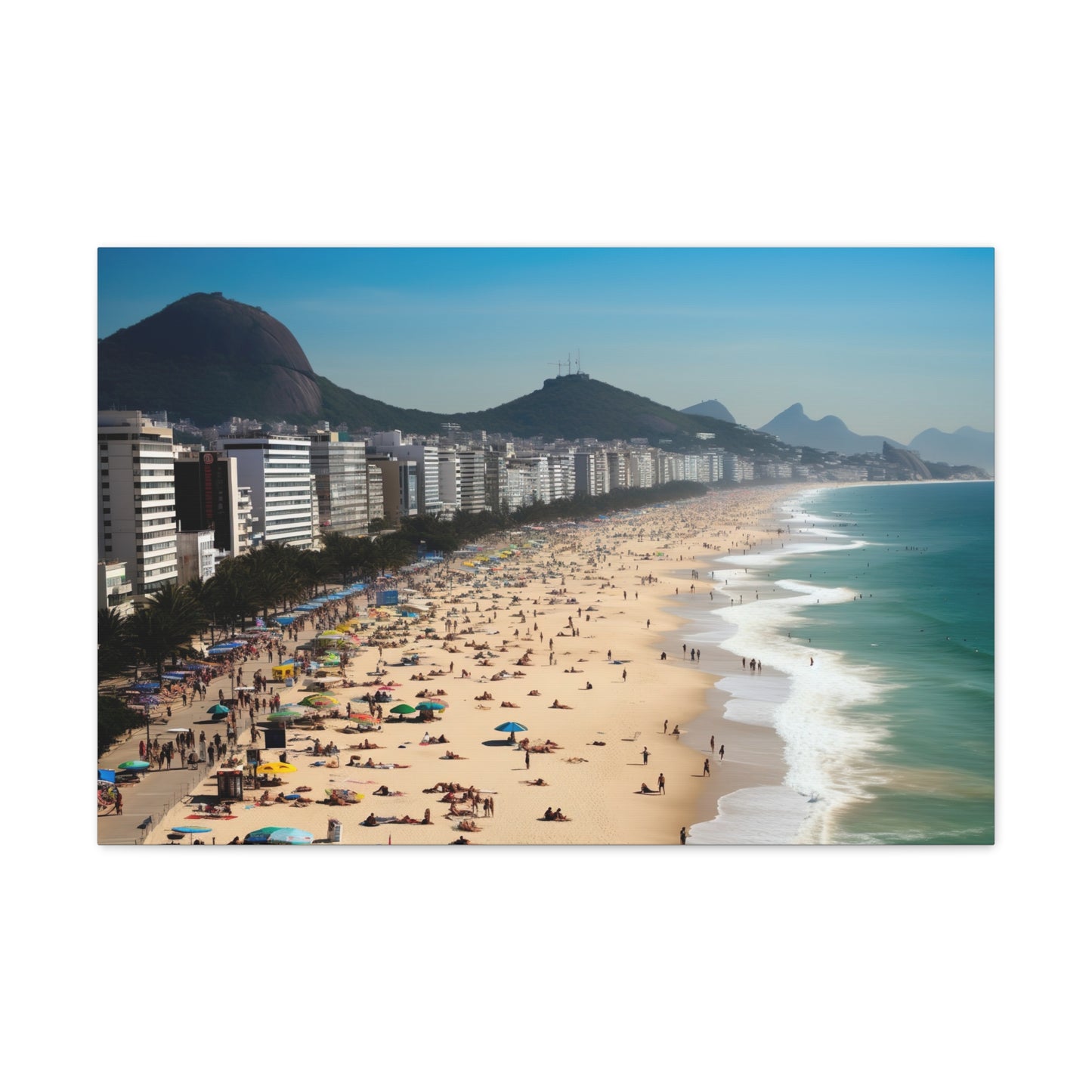 Rio Beach Canvas Print | Canvas | Art & Wall Decor, Canvas, Fall Picks, Hanging Hardware, Home & Living, Indoor, Top Spring Products, Valentine's Day promotion | Prints with Passion