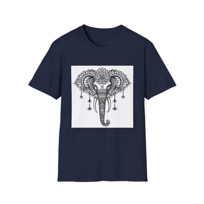 Soulful Journey: A Mandala Elephant of Wisdom and Grace