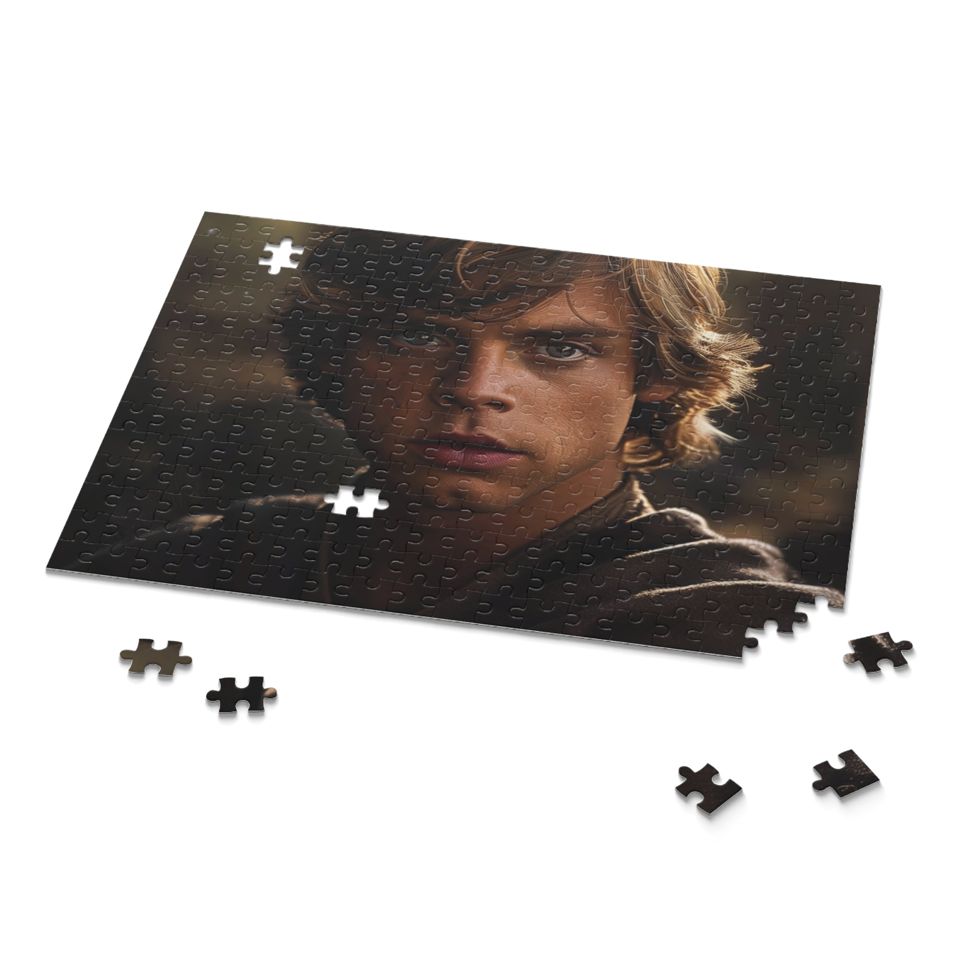 "Luke Skywalker Jedi Puzzle - Challenge yourself with this iconic jigsaw of a Jedi journey. May the Force guide you!"