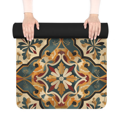 Artisan Tiles Yoga Mat: Eco-Friendly