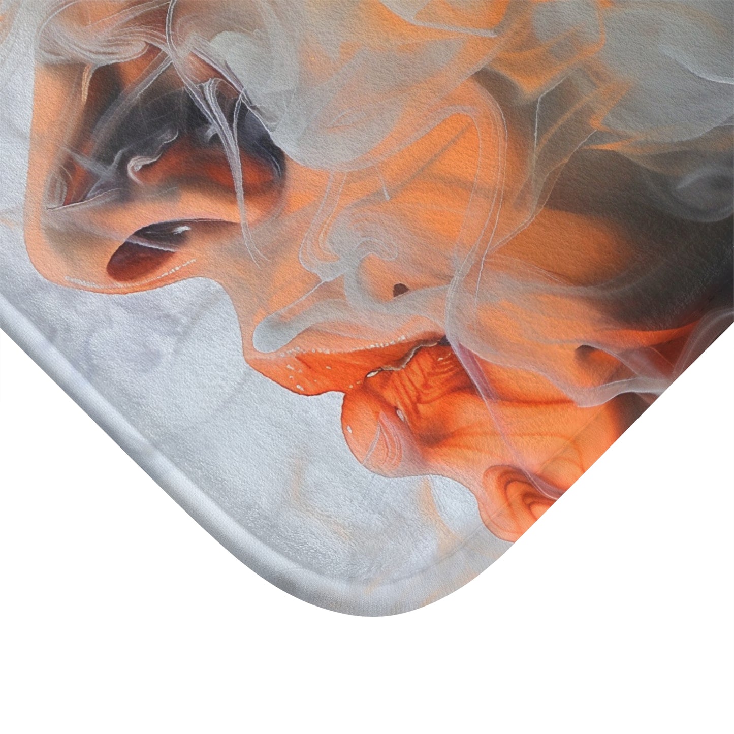 Smoke Swirls Bath Mat