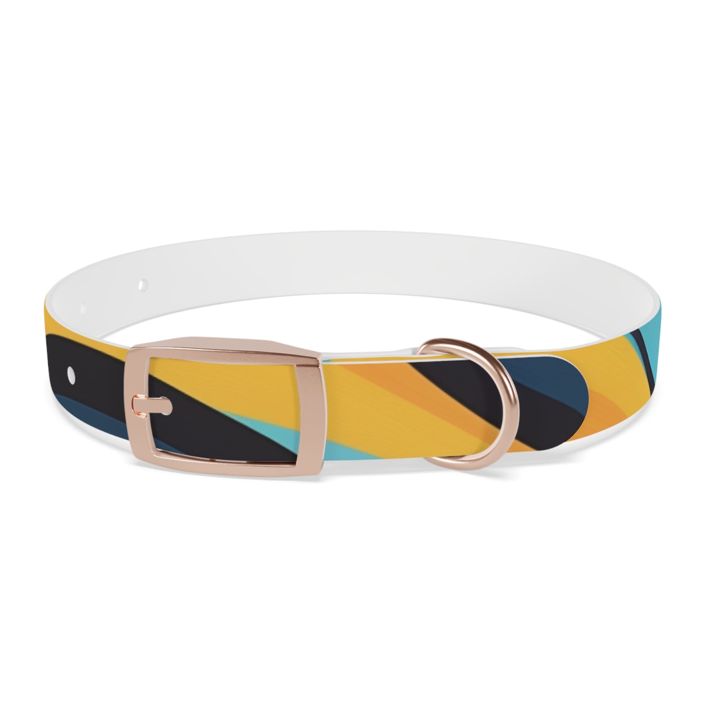 Retro Waves Dog Collar: Vibrant Style