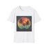 California Outrun Retro Sunset Palms Graphic Unisex Softstyle T-Shirt