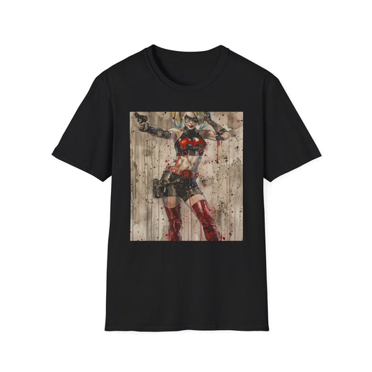 ## Puddin' for Crime: A Harley Quinn T-Shirt