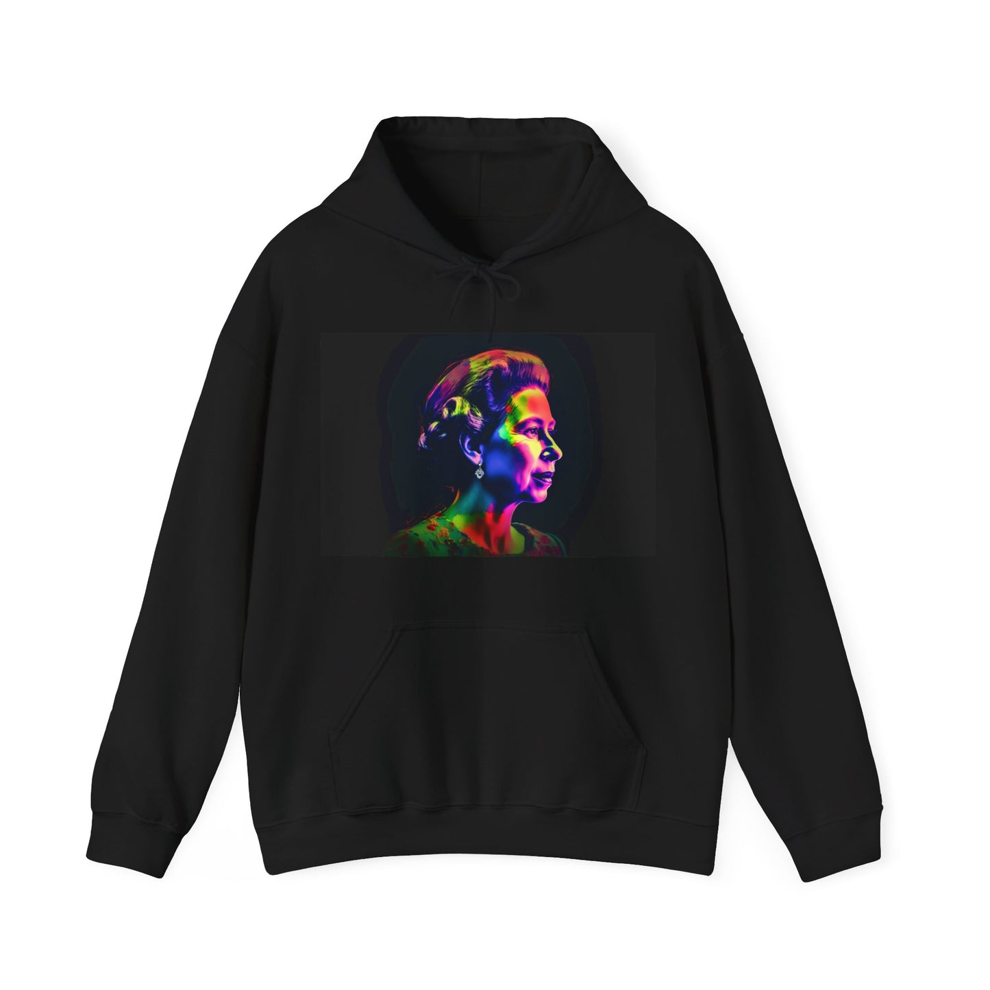 Young Queen Elizabeth Majesty Hoodie | Hoodies | DTG, Hoodies, Men's Clothing, Regular fit, Unisex, Women's Clothing | Prints with Passion