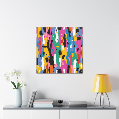 Vibrant Abstract Canvas Art